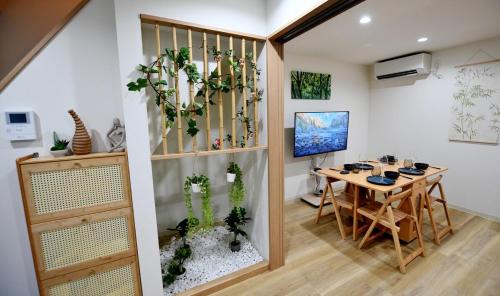 和居竹 2LDK 可住5人 步行30s商店街 地铁直达难波心斋桥