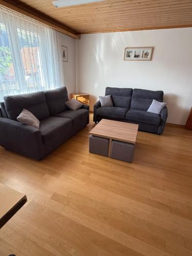 Zona de estar de Bergnest Wildhaus