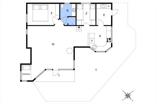 a floor plan of a house at AE227-Soby-Aero-Lebymarksvej-3 in Leby