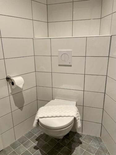 Ванная комната в Unique Hotel