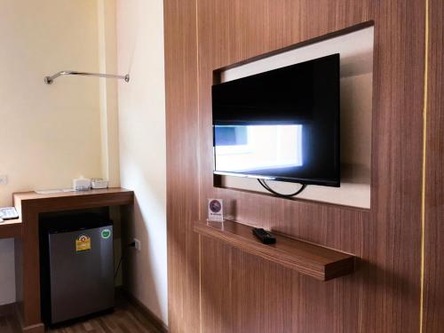 TV a/nebo společenská místnost v ubytování Venice Resort