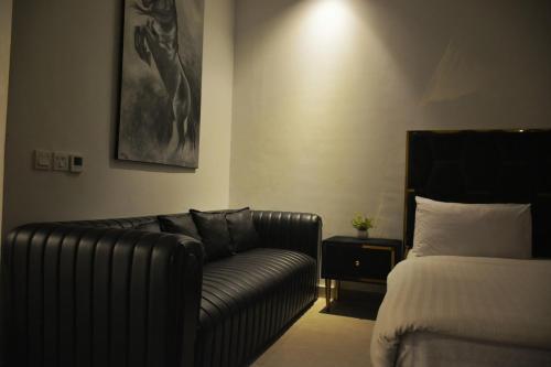 Χώρος καθιστικού στο PentaSquare Executive Apartments