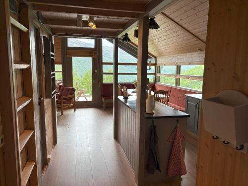 Η κουζίνα ή μικρή κουζίνα στο Cosy cabin in Hemsedal