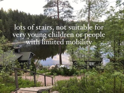 Galeriebild der Unterkunft Rantamökki Cottage Vihti near Nuuksio in Huhmari