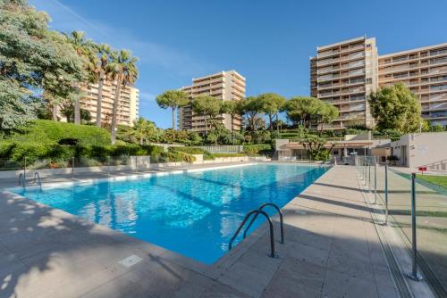 Πισίνα στο ή κοντά στο Magniolias - Résidence Calme avec Piscine, Tennis & Jardin