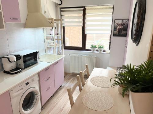 Η κουζίνα ή μικρή κουζίνα στο Summer Studio