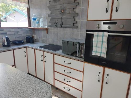 Η κουζίνα ή μικρή κουζίνα στο Dlinza Forest Accommodation
