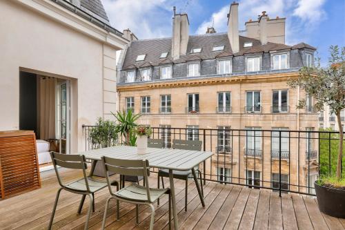 Grande terrasse, climatisation, 3 chambres, Marais