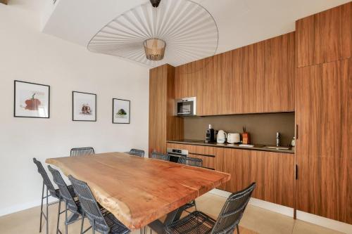 Grande terrasse, climatisation, 3 chambres, Marais