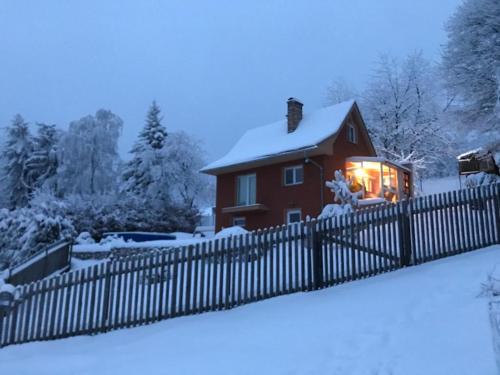 House in the foothills of the Ore Mountains RÁJOV