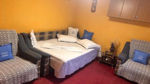 Postel nebo postele na pokoji v ubytování Casa Vera