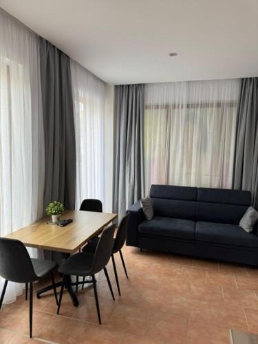 Ruang duduk di Fókusz Apartman Kőszeg