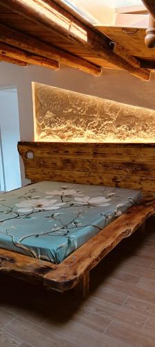 Cama o camas de una habitación en Piccola Azzurra Branch