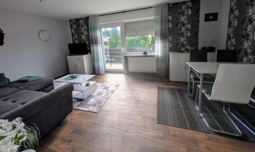 Posezení v ubytování Ferienwohnung Familie Perl