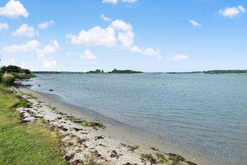 a view of a body of water with a beach at 30189-Malling-Fjordvej-52 in Malling