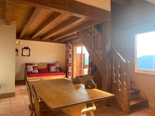 Postel nebo postele na pokoji v ubytování Hameau Pra Roustan by Godille