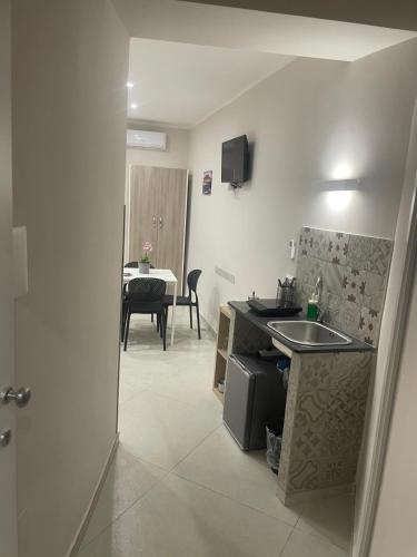 Coin salon dans l'établissement Tarantella apartment