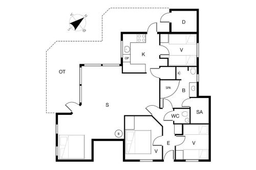 a floor plan of a house at 30727-Odder-Alrovej-203-A in Odder