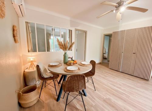 Maison 2 chambres à la plage avec jardin