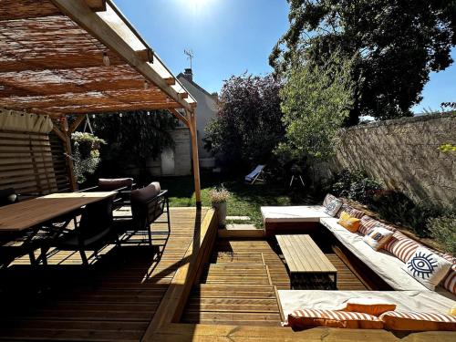 Grande maison de charme avec jardin