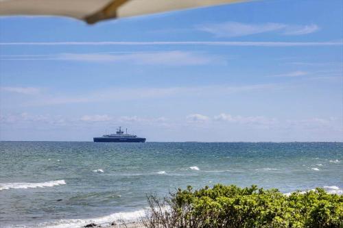 a cruise ship in the ocean on the water at 30594-Odder-Toldvejen-45-H in Odder