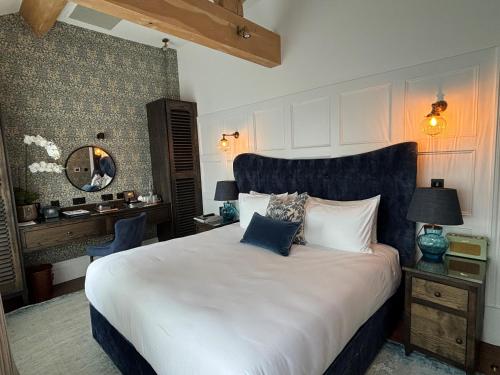Manor House Lindleyにあるベッド