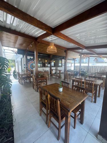 Restoran atau tempat lain untuk makan di Pousada Pono Village