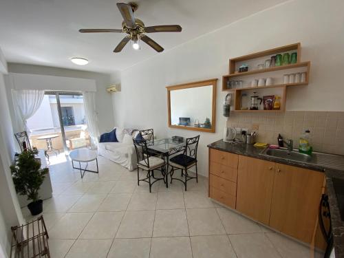 1 bedroom flat 200m from the beach in germasogia tourist area