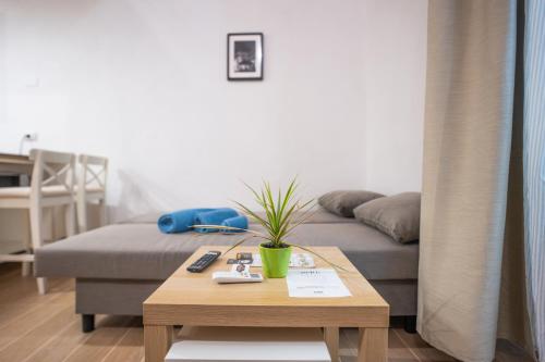 Χώρος καθιστικού στο Diso apartments