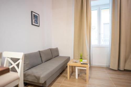 Χώρος καθιστικού στο Diso apartments