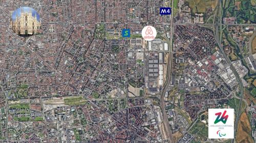 Piranesi 36 - Linate & Direct Train to Rho Fiera