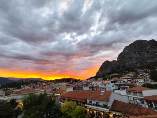 Meteora Gold and Glass Loft