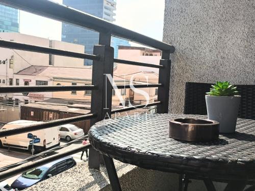 Балкон или терраса в Central Departamento 1D Frente a Mall - Estacionamiento