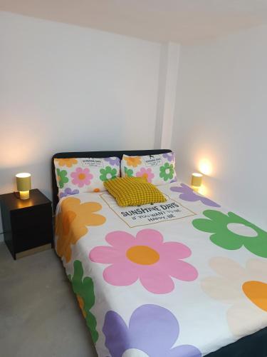 Katil atau katil-katil dalam bilik di Happy Day Suite Hostel