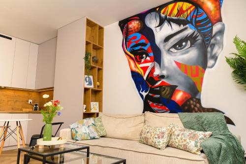 SOHO Apartmán v centre, smart & self check-in 24h, private garage EV