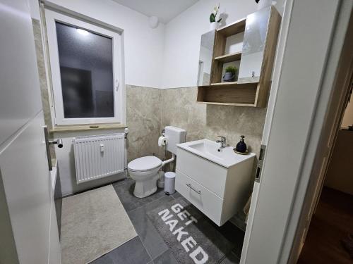 Ένα μπάνιο στο Apartment SIANA