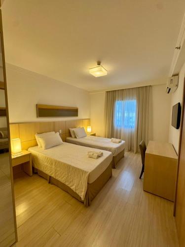 Postel nebo postele na pokoji v ubytování Flat Mont Blanc Premium