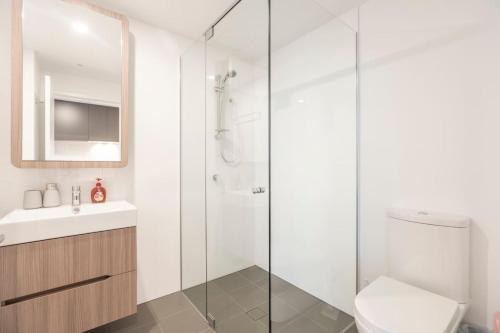 Ένα μπάνιο στο Comfy Studio 1BR South Brisbane Sauna & Spa, Walk to South Bank BO12304-2