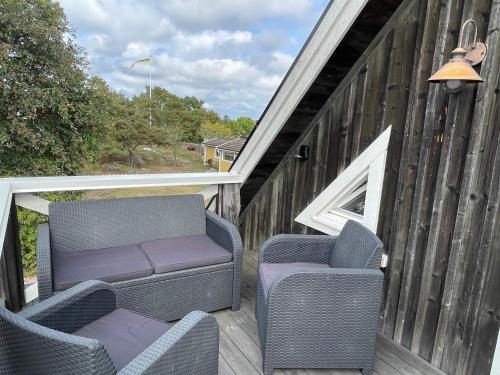 Χώρος καθιστικού στο 4 star holiday home in Drottningskär