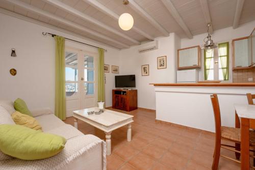 Traditional Cycladic Houses in Elia Beach Mykonos