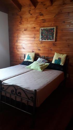 Voodi või voodid majutusasutuse Guanaco Inn toas