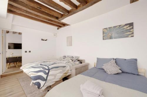 Marais-Montorgueil - Cozy Apartment - 2BR-8P