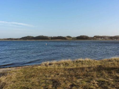 a large body of water with trees in the distance at 4 person holiday home in Højslev-By Traum in Højslev
