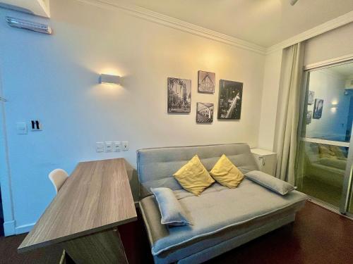 Χώρος καθιστικού στο LFlats Hotel Oscar Freire