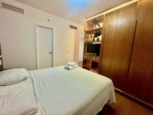 Ένα ή περισσότερα κρεβάτια σε δωμάτιο στο LFlats Hotel Oscar Freire