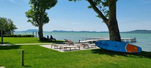 Platán Garden Apartman with lakeview