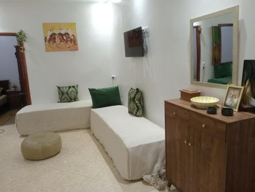 En eller flere senge i et værelse på Passenger house