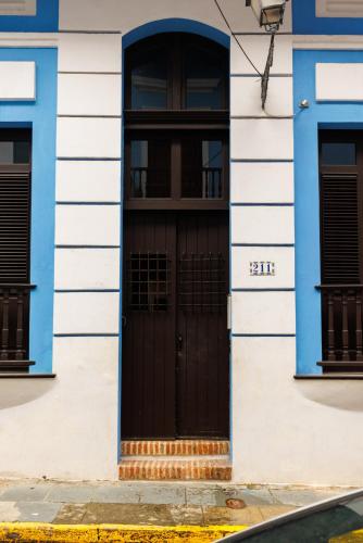 Eine Fassade oder ein Eingang zu Amazing Home! Min to El Morro