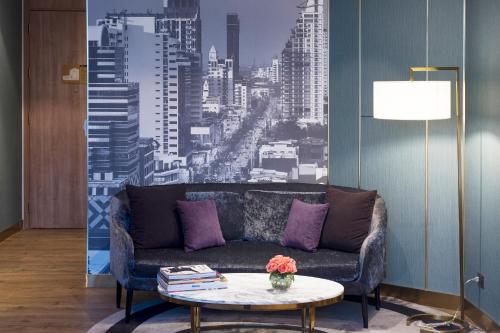 Coin salon dans l'établissement MUU Bangkok, Petits Hôtels de Luxe du Monde