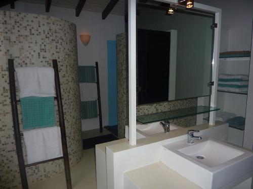 Koupelna v ubytování AquaVilla Bonaire